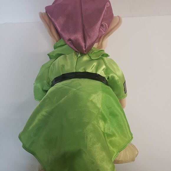 Disney Snow White and the Seven Dwarfs Dopey Plush Doll 12" Satin Clothes - Picture 6 of 8